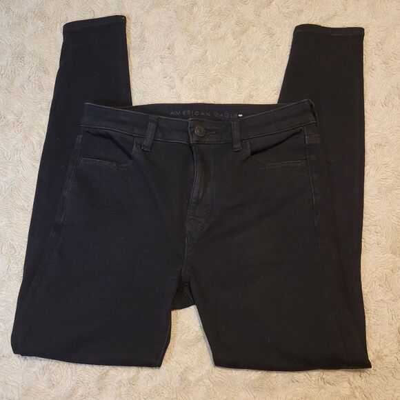 American Eagle Outfitters Black Jeggings - Picture 2 of 7